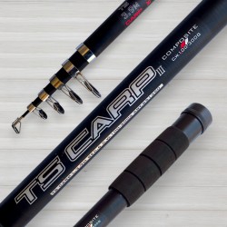 Вудилище коропове телескопічне Kaida TS Carp, 100-300г, 3,9м